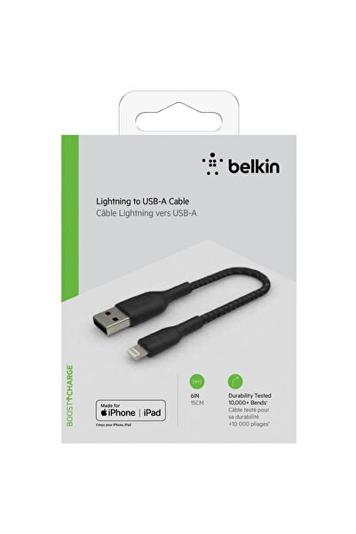 Belkin Cablu de date împletit Boost Charge
