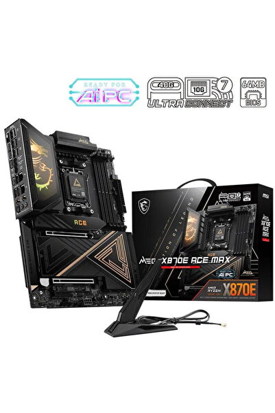 MSI Placa de Baza Placa de baza MEG X870E ACE MAX, 4xDDR5, 256GB, ATX