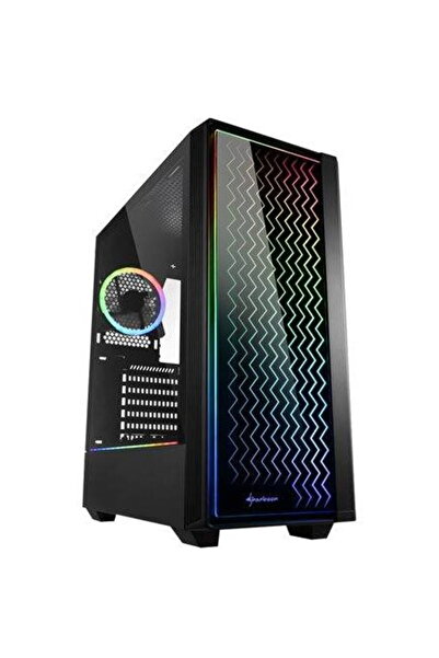 SHARKOON Carcasă PC LIT 200 RGB, neagră