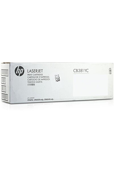HP Toner imprimantă Toner Color LaserJet CB381YC, Cyan, 31000 pagini, Pentru ...