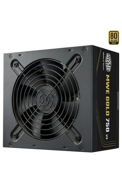 Cooler Master Sursă de alimentare ATX 750W 80 Plus Gold, neagră, 15 x 8,6 x 1...