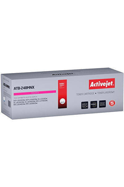 ActiveJet Toner ATB-248MNX, compatibil cu Brother TN248XLM, magenta, 2300 pagini