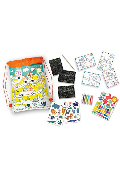 SES Creative Joc de călătorie pentru copii - Rucsac cu activități