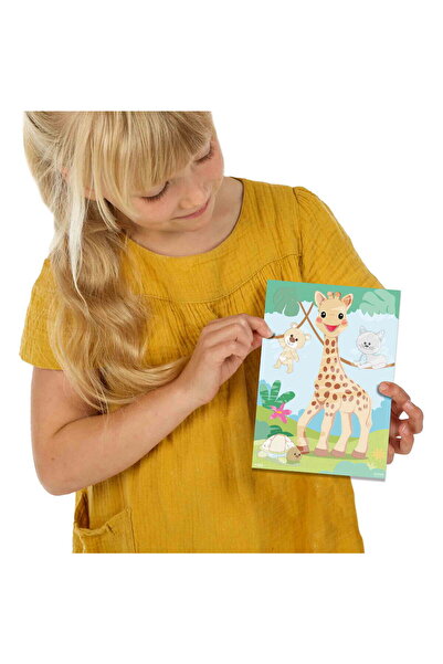 SES Creative Set de pictură și desen, SES Creative, Sophie Girafa, 4 cărți de...