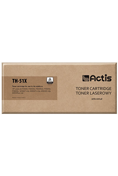 Actis Toner imprimantă compatibil TH-51X pentru imprimantă HP; Înlocuitor HP ...