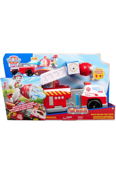 Spinmaster Set de joaca Paw Patrol - Fire Rescue, Masina de pompieri