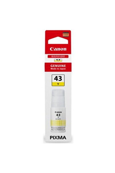 Canon Recipient de cerneală galben GI-43 (PIXMA G540, G640), 8000 de pagini