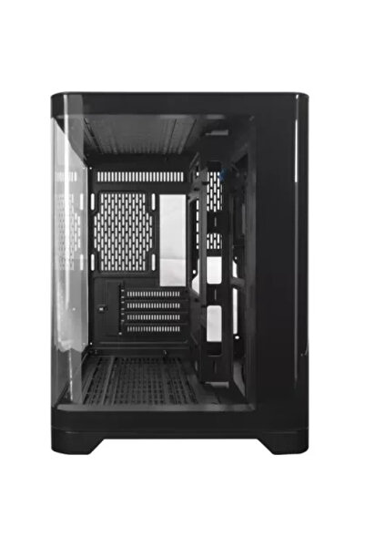 1ST PLAYER 1stPlayer® gaming case UV5-bk, Micro-ATX, 5 aRGB fans, remote cont...