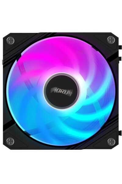 Gigabyte Ventilator AORUS EZ CHAIN 120, ARGB, Negru