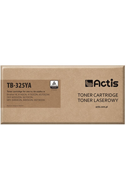 Actis Yellow Toner Replacement for TN-325 (TB-325YA)