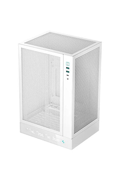 Deep Cool Carcasă PC Deepcool CH170 DIGITAL MiniITX pentru gaming, Albă