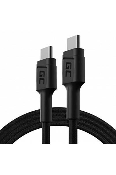 Green Cablu de date și încărcare USB-C Tip C KABGC30, Power Delivery 60W, QC ...