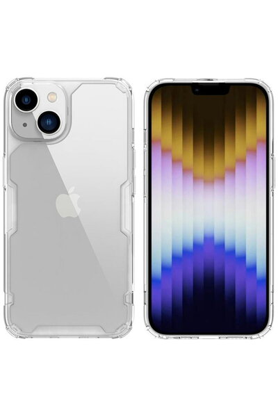 Nillkin Husa pentru iPhone 14 Plus - Nature TPU Case - Transparent