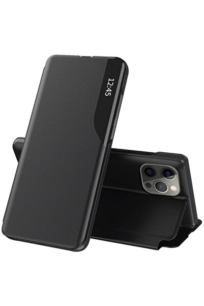 Techsuit Husă pentru iPhone 13 Pro - Seria Techsuit eFold - Neagră
