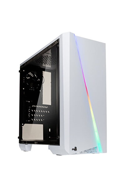 AEROCOOL Carcasa PC Cylon Mini Micro-ATX, Acrilic - Fereastră Albă