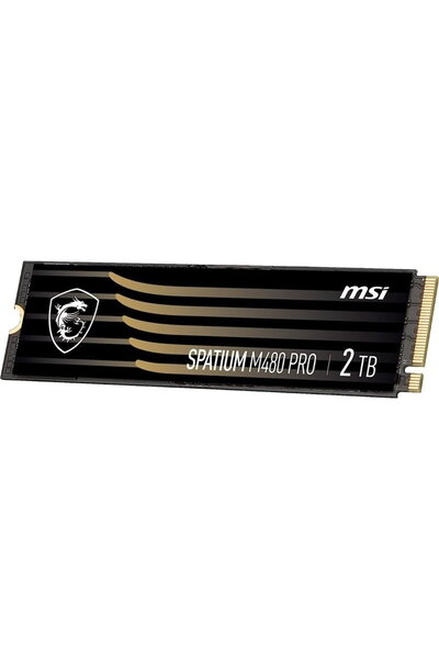 MSI SSD MSI Spatium M480 Pro 2TB PCI Express 4.0 x4 NVMe M.2 2280