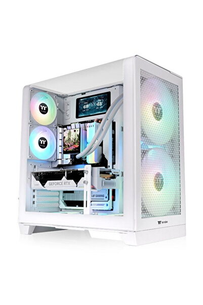 THERMALTAKE Carcasa PC Carcasa View 390 Air Sticlă securizată, alb, 503x287x4...