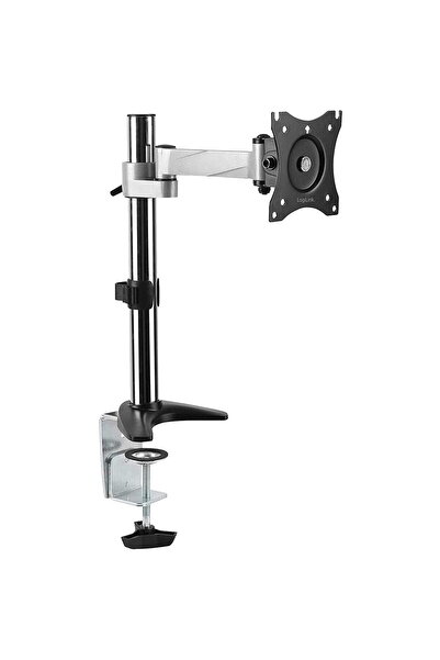 LogiLink TV / Monitor Stand Desk Mount for 13"-27" Monitor, 246mm, Silver