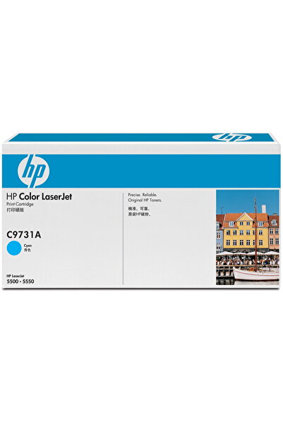 HP Cartus Toner HP Contract C9731AC, 12000 pagini (Cyan)