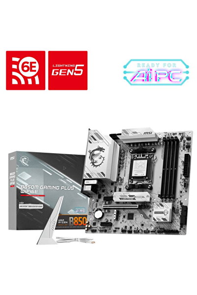 MSI B850M GAMING PLUS WIFI6E Motherboard
