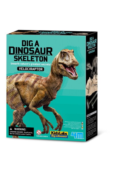 4M Jucarie Educationala Sapaturi - Velociraptor 13234