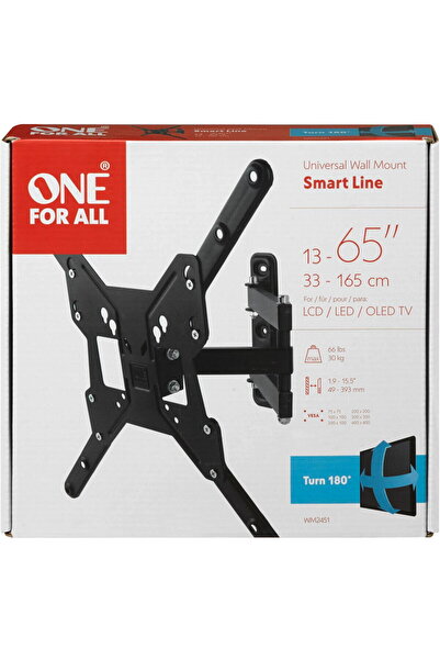 oneforall Suport TV / Monitor TV 65 Smart Turn 180