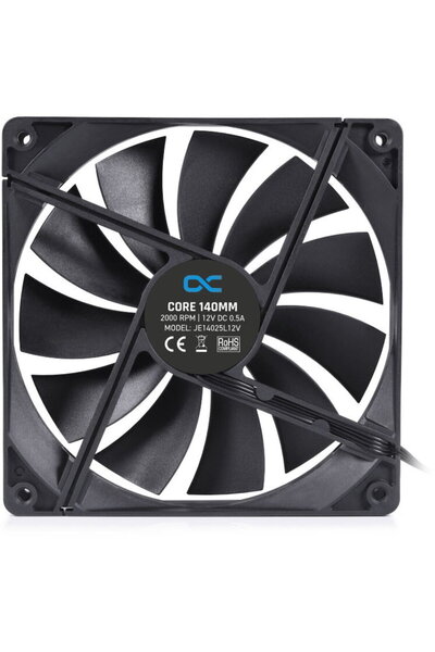 Alphacool Ventilator PWM - 2.000 RPM - 140 mm - Negru