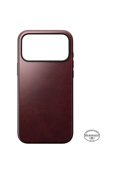 Nomad Husa din piele naturala Modern Leather Horween compatibila cu iPhone 17...