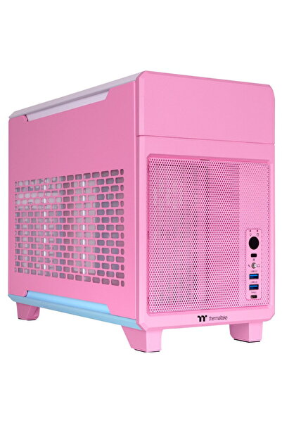 THERMALTAKE Carcasa PC TR100, tower case pink