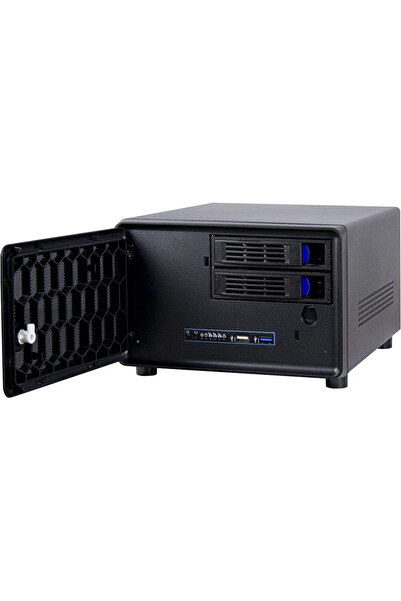 Inter-Tech Carcasa PC Mini ITX SC-2100 negru