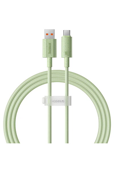 Baseus Cablu USB la Type-C, Încărcare rapidă, 100W, 480Mbps, 2m - Seria Habit...