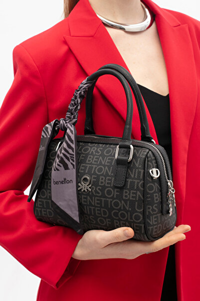 United Colors of Benetton Women's Shoulder Bag Black Bnt1769