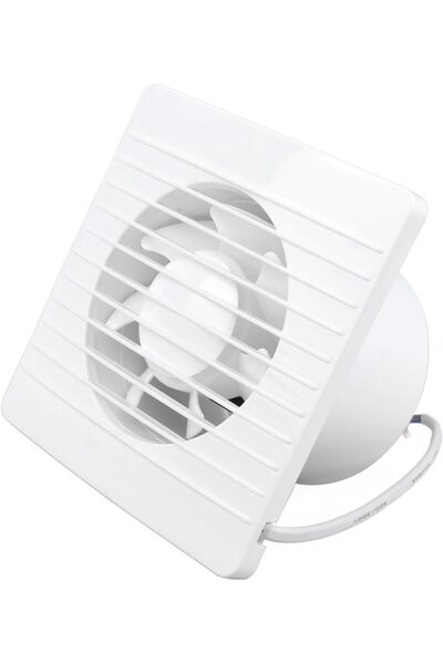 Jectse Exhaust Fan for 6 Inch Hole Plastic Extractor Fan for Home Bathroom, Powerful Ventilation 220V