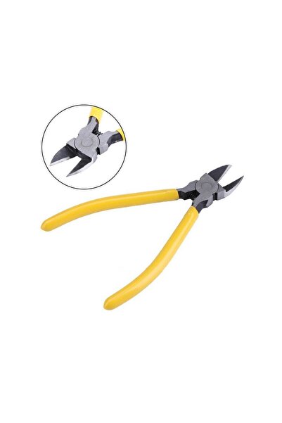 Genel Markalar 125mm 5 inç Vinil Saplı Yankeski, Tel Kesme Pensesi, Takı Mini...