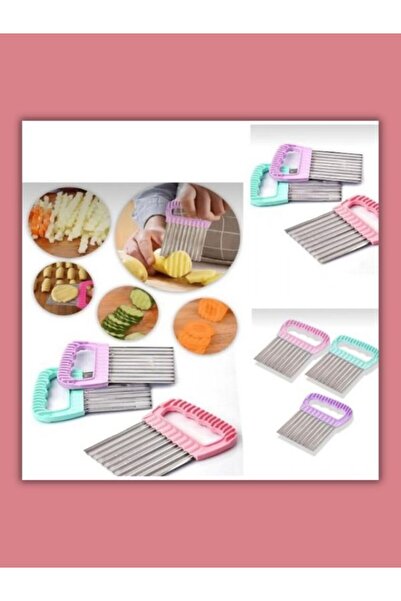CİYESKA Pratik Patates Cips Doğrayıcı | Çok Fonksiyonlu Sebze Kesme Aparatı