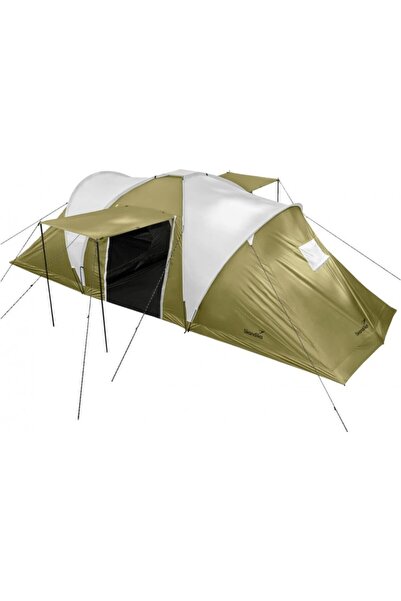 Forestia 2+1 odalı 4 mevsim aile çadırı - Büyük Boy Kamp Çadırı (410 x 620cm)