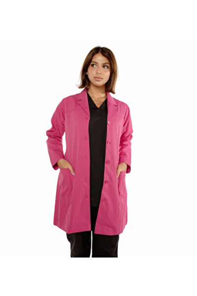 Ridaey لاب كوت ردائي فوشي نسائي (46 انش)