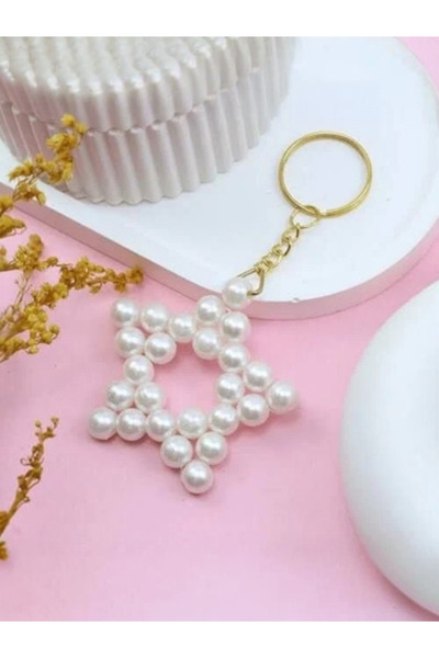 Yavuz Süs Μπρελόκ με Περλέ Αστέρι (20 τεμάχια)