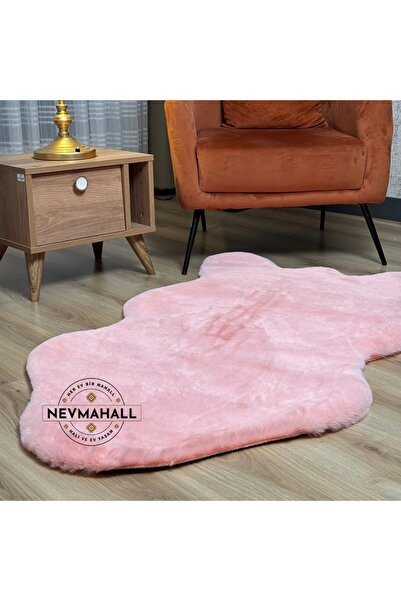 NevMahall PREMIUM KALİTE TAVŞAN PELUŞ POST KESİM YUMUŞAK DOKU TÜY DÖKMEZ HALI