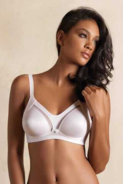 Yeni İnci Γυναικείο Σουτιέν Basic με Σταθερές Τιράντες και Χωρίς Υποστήριξη (...