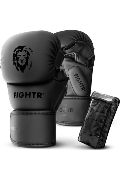 FIGHTR ® Pro MMA Gloves for Grappling Sparring Training, Kickboxing Martial A...
