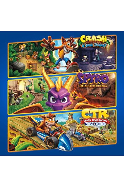 Sony Interactive Entertainment PS4/PS5 Crash™ + Spyro™ Triple Play Paketi - G...