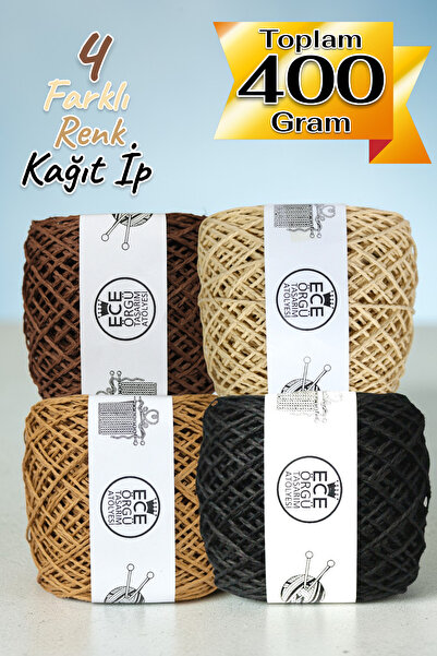 Ece Örgü Tasarım Atölyesi 4 διαφορετικά χρώματα (Αρ. 27, Αρ. 39, Αρ. 43, Αρ. ...