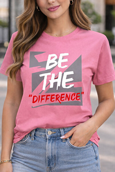 MARKATEM Υπερμεγέθη Unisex T-Shirt με στάμπα Bicycle Collar Differance, Υψηλή...