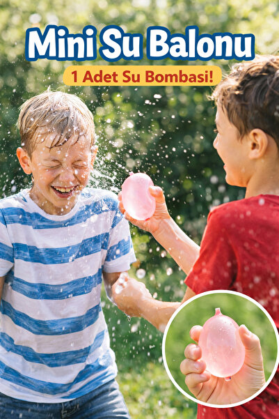 Palo Santo Mini Su Balonu 1 Adet Çocuklar İçin Su Oyunu Eğlenceli Yaz Oyuncağı