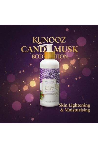 KUNOOZ Body Musk Lotion – Long Lasting Fragrance & Deep Moisturizing – 300ml