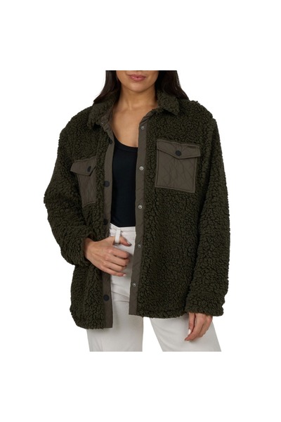 Salty Crew Ήρεμα Θάλασσα W SHACKET Σκούρο Λαδί Μ