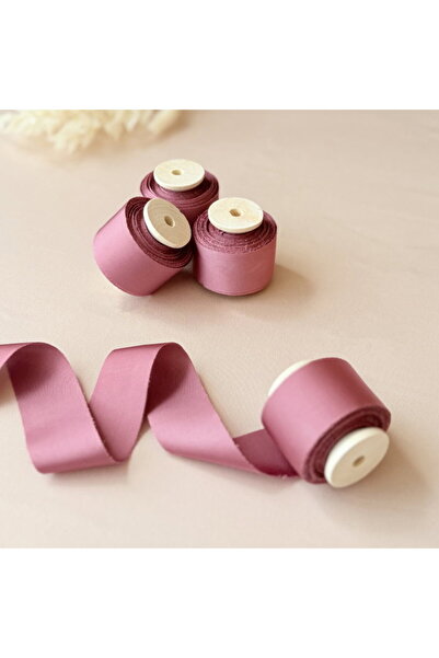 Ceara Sigilii Boutique Ροζ κορδέλα για νυφική ανθοδέσμη / Προσκλήσεις 3εκ.x5μ.