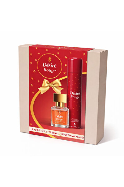 Desire Désiré Rouge Γυναικείο Σετ Δώρου – Νερό Τουαλέτας 30 ml & Σπρέι Σώματο...