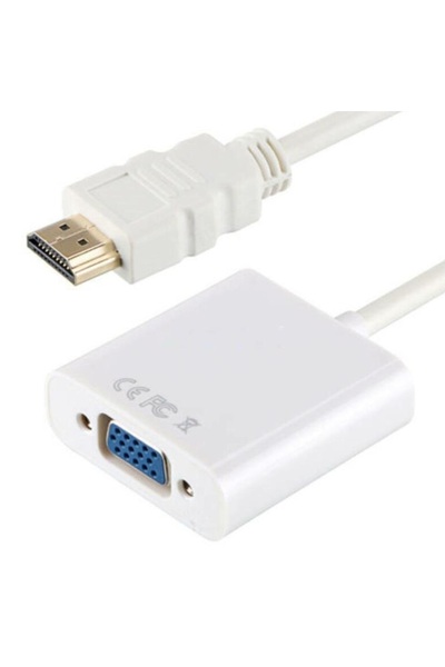 Alfais Zey 4547 HDMI To VGA Çevirici Dönüştürücü Adaptör Monitör Laptop Uydu ...